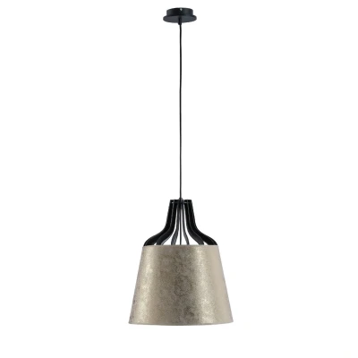 Image of Ivo Dome Pendant Ceiling Light Gold, 38cm, 1x E27
