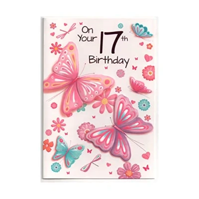 Image of Birthday Card for Seventeen (17) Year Old Girl Next Chapter