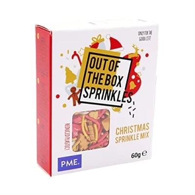 Image of PME Out the Box Sprinkle Mix, Christmas