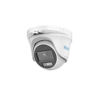 Image of 2MP 1080P COLORVU HILOOK CCTV TURRET DOME CAMERA THC T129 M 2.8MM WIDE
