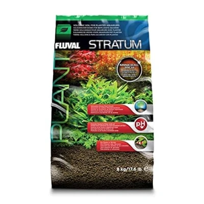 Image of Fluval Plant and Shrimp Stratum Aquarium Planting Substrate, Brown, 8 kg