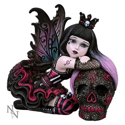 Image of Nemesis Now Lolita Fairy Figurine, Black, 12cm