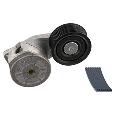 Image of 8PK1255S1 V ribbed belt set FEBI BILSTEIN 31623 with tensioner element