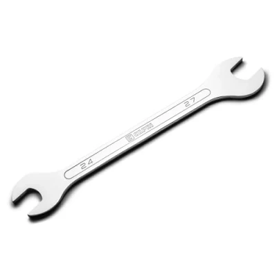 Image of Capri Tools 24 mm x 27 Super Thin Open End Wrench, Metric