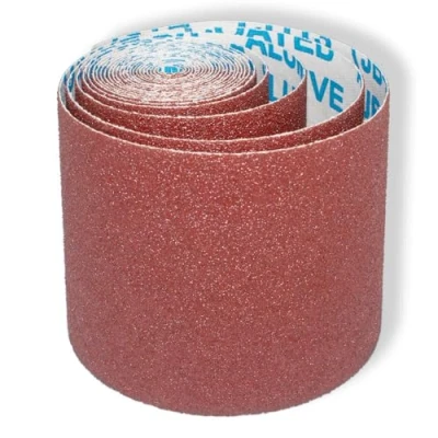 Image of SenmaiTools Sandpaper Roll，Grit P120 93 mm x 3 m，Sandpaper For Sanding Walls and Woodwork Sand Paper 120 grit