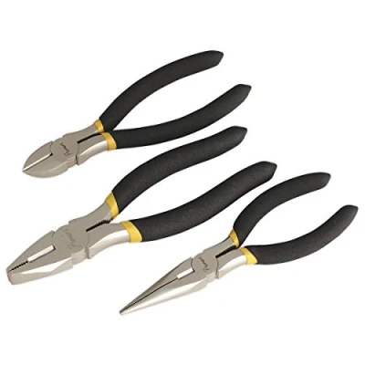 Image of Sealey Premier Pliers Set 3pc Ni Fe Finish