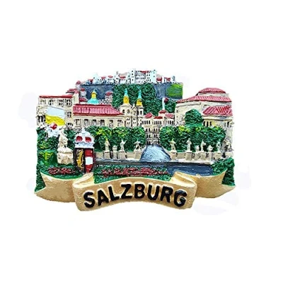 Image of Salzburg Austria 3D Fridge Magnet Travel Souvenir Gift，Home &amp; Kitchen Decoration Magnetic Sticker, Refrigerator Collection