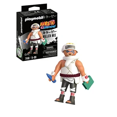 Image of Playmobil 71116 Naruto: Killer B Figure Set, Naruto Shippuden Anime Collectors Figure, Playset Suitable for Children and fans 5+ years