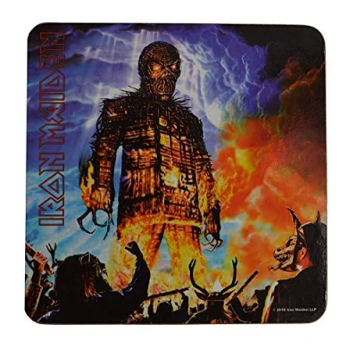 Image of Happy Fans Wicker Man Individual Cork Coaster