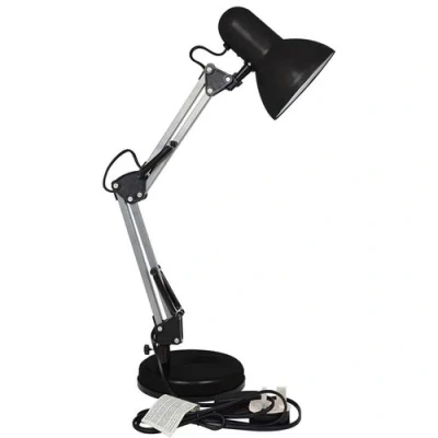 Image of Status Angled ES Desk Lamp Black