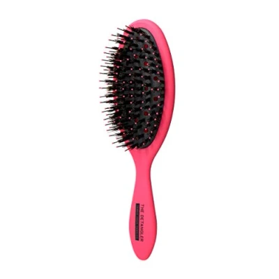 Image of The Detangler Blow Dry Vented Pad Grooming Hair Brush with Reinforced Bristle Melon