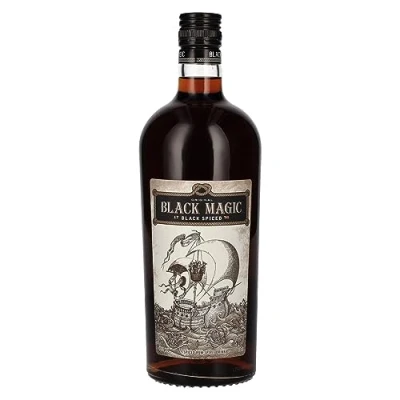 Image of Black Magic Spiced Rum, 70cl