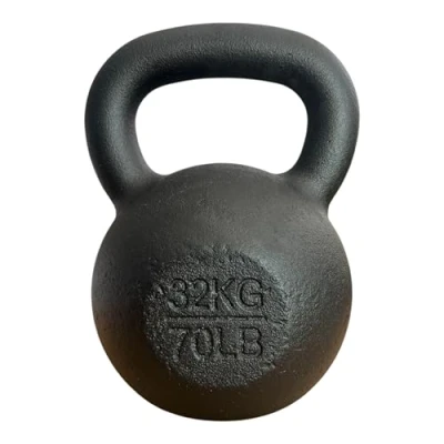 Image of Chase Fitness 32KG Cast Iron Kettlebell for Strength and Cardio Home Gym Training 4kg 40kg