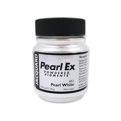 Image of Pearl Ex White 21gm .75oz #651 Jpx Pearlwhite