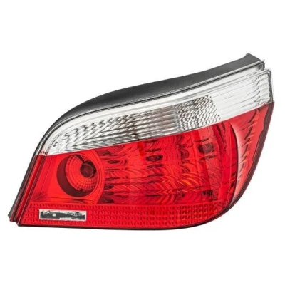 Image of 63216910768, 63217165738, 6910768, 7165738 Rear light HELLA 2VP 008 679 121 Right P21W, PY21W, W16W 12V red with bulbs bulb holder BMW: 5 Saloon