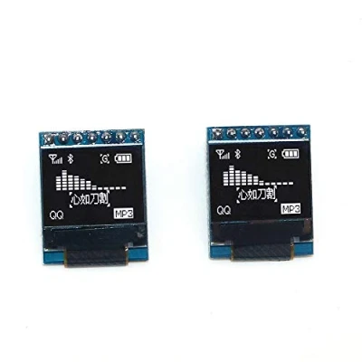 Image of DollaTek 2Pcs 7 Pin 0.66 inch OLED Display Module 64x48 LCD Screen SPI for Arduino AVR STM32