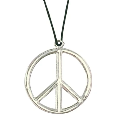 Image of Hippie Medallion Metal Accessory for Boot Fancy Dress