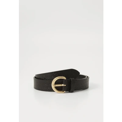 Image of Calvin Klein Jeans Classic Buckle Belt Black/light goldcoloured, Women&#039;s, Size: 80, gold/coloured