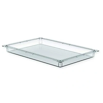Image of Gima Modular Tray/Drawer made of Transparent Plastic, Closed type, for ISO Trolleys, Size 600x400x50 mm.