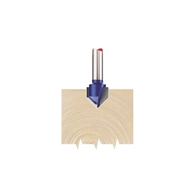 Image of Draper TCT Router Bit, 1/4&quot; Groove, 12.7mm x 90&deg;