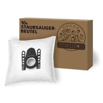 Image of SAUG FREUnDE,10 vacuum cleaner bags suitable for BOSCH Series 2, GL 20, BGN2CHAMP, 30, BGL3A110, BGL3B110, BGL3B112, MoveOn Mini, 25, BGL25A100, 35, BGL35MON2, . 40, BGL4SIL69W