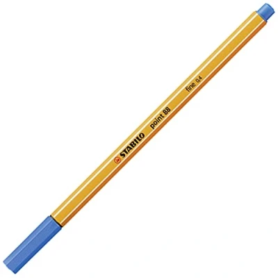 Image of Fineliner STABILO point 88 Pack of 10 Ultramarine