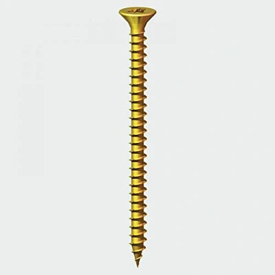 Image of TIMCO Solo Double Countersunk Gold Woodscrews 4.0 x 35 Bag 380