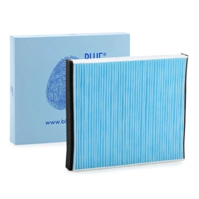 Image of 30780376, 8687389 Pollen Filter BLUE PRINT ADF122521 249mm 210mm 35mm VOLVO: C30, V50, S40 II, FORD: Focus 2, 2 Kombi