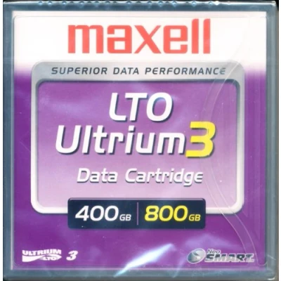 Image of Maxell 22919500 LTO 3 Ultrium 400/800GB Tape Cartridge Single