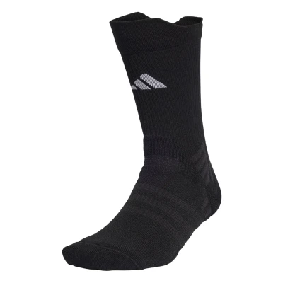 Image of adidas Performance Tennis Cushioned CREW Sports socks Black white, Size: 4 5.5, white