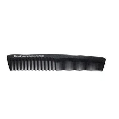 Image of Jäneke Men&#039;s comb 55804 carbon 18 cm (anti static) hair beard fine and wide teeth (804)