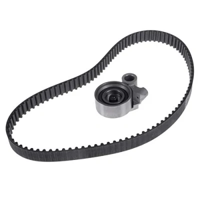 Image of 1350567050, 1350567050S1, 1356869085, 1356869085S1 Timing belt kit BLUE PRINT ADT37311 102 with rounded tooth profile TOYOTA: Granvia, HILUX 6 Pick up