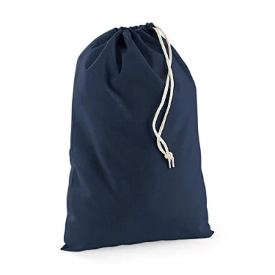 Image of Westford Mill Cotton Stuff Bag Navy M