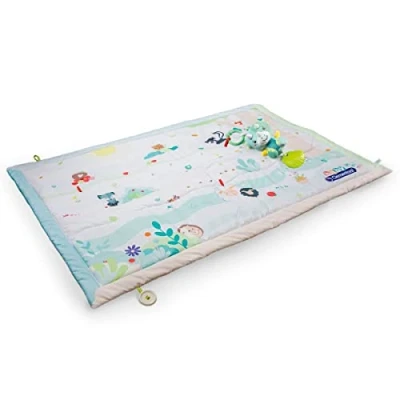Image of Clementoni 17318 You Large Carpet New Born Baby Toys Play Crawling mat Suitable for 0 Months and Older Machine Washable, Multi Colour