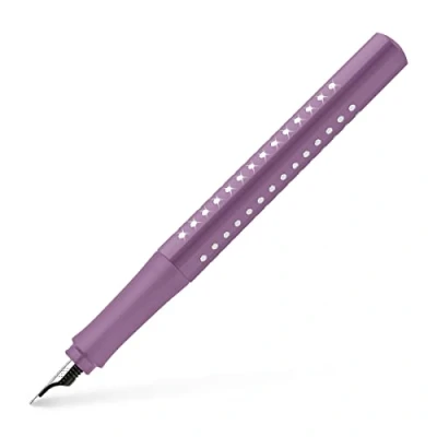 Image of Faber Castell Fountain Pen Sparkle Violet M Nib