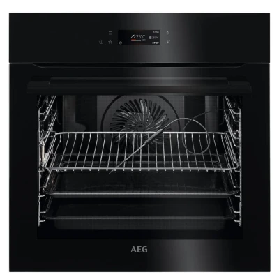 Image of AEG BPK748380B Electric Pyrolytic Oven Black, Black