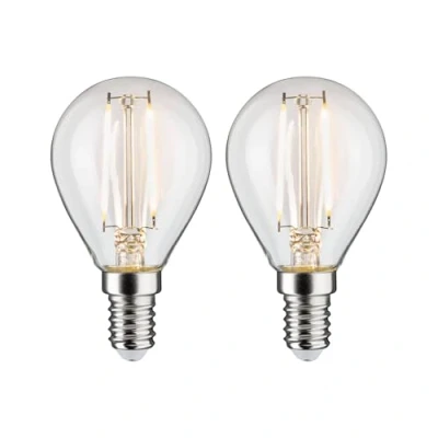 Image of Paulmann LED bulb E14 2.7W 2,700K filament 2 pack