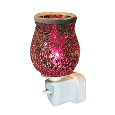 Image of Sense Aroma Rose Pink Plug In Wax Melt Warmer