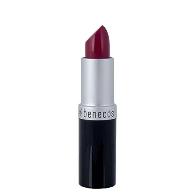 Image of benecos natural beauty Cosmetics Lipstick Shimmering With Organic Jojoba Oil and Beeswax Watermelon, 4.5g