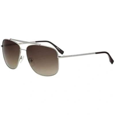 Image of Lacoste Men&#039;s L188S 035 59 Sunglasses, Light Gunmetal