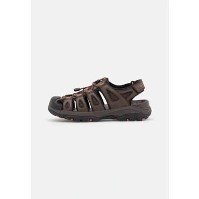Image of Skechers Tresmen Fisher Walking sandals, Men&#039;s, Size: 400, Chocolate shoes