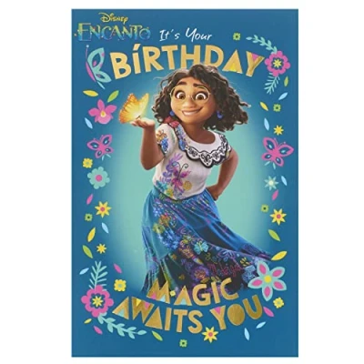 Image of UK Greetings Disney Encanto Its Your Birthday Card for Her Childrens Card, 745599 0 1, Multi