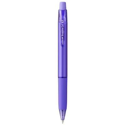 Image of uni ball URN 181 07 Erasable Rollerball Gel Pens. Premium 0.7mm Ballpoint Tip for Super Smooth Writing, Drawing &amp; Colouring. Easy Retract Eraser Secure and Stable Rubbing Out. Pack of 12 Violet