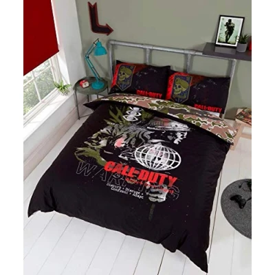 Image of CnA Stores Call Of Duty Black Ops Cold War Double Duvet Cover Bedding Set With Pillowcase