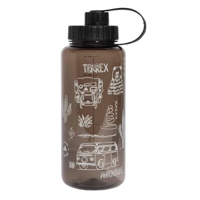 Image of adidas Unisex Terrex Water Bottle 1000ml, Chalk White, One size