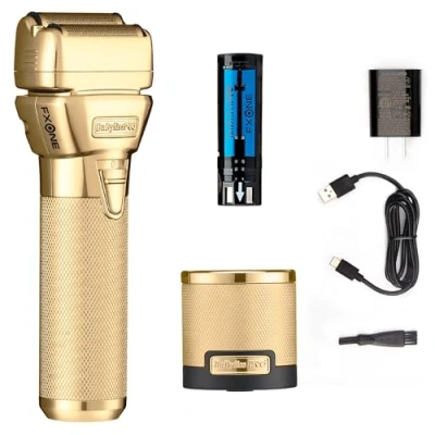 Image of BaBylissPRO FXONE GOLDFX All Metal Double Foil Shaver