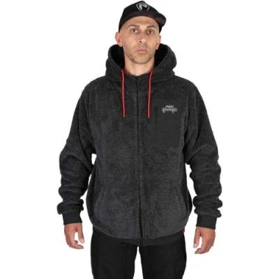 Image of Fox Rage Sherpa Full Zip Sweatshirt 3XL Black
