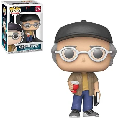 Image of Funko POP! Movies: IT 2 Shop Keeper (Stephen King) Collectable Vinyl Figure For Display Gift Idea Official Merchandise Toys Kids &amp; Adults Movies Fans Model Collectors