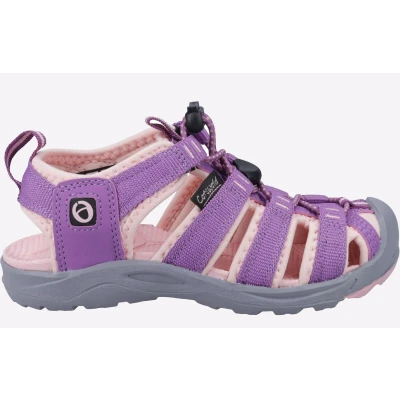 Image of Cotswold Childrens Unisex Marshfield Recycled Sandal Junior Purple Size UK 12 Kids