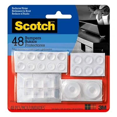 Image of 3M Company SP942 NA Multi Pack Bumpers, Grey, 1 Count (Pack of 1)